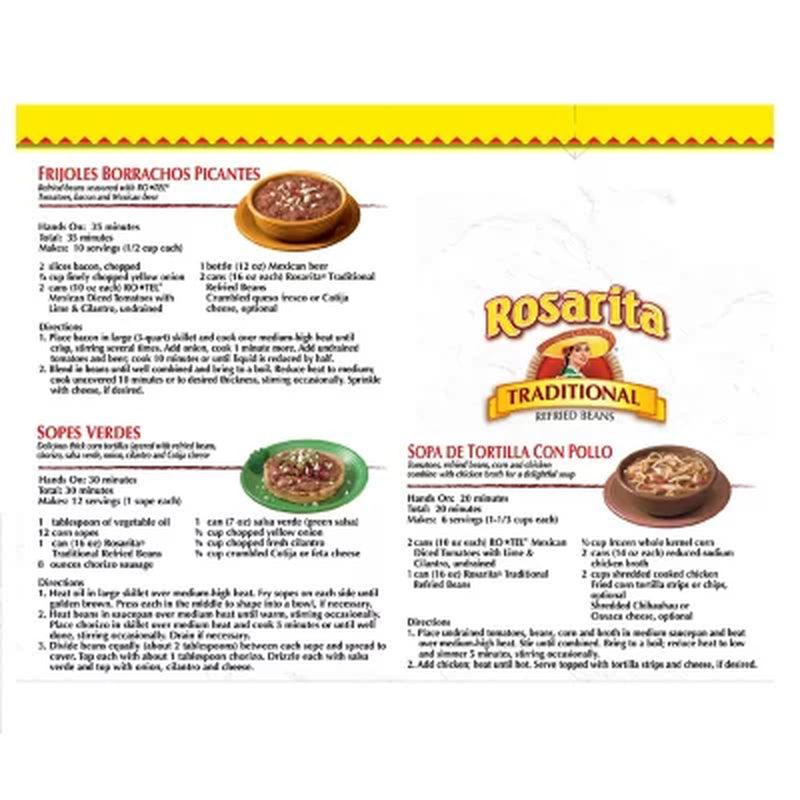 Rosarita Traditional Refried Beans (8 Pk.)