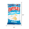 Ruffles Original Potato Chips, Party Size, 13.5 Oz Bag