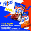 Ruffles Ridge Twists, Double Cheddar, 5.5 Oz Bag