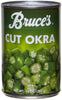 'S Cuts Okra, 14 Oz Cans, Quantity of 12