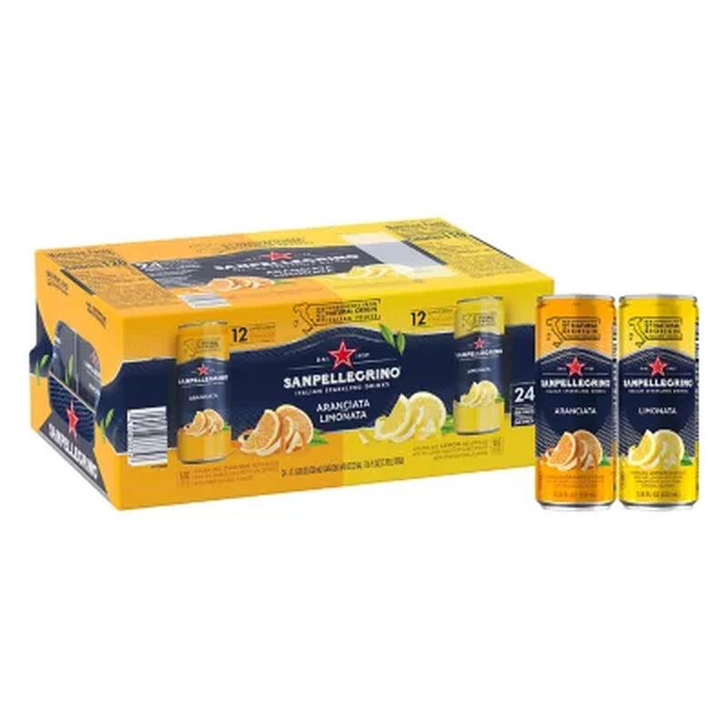 S.Pellegrino Sparkling Drink Variety Pack (11.15 Fl. Oz., 24 Pk.)