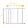 Safety 1St Easy-Install Walk-Through Gate, 38" X 28" (Choose Pack Size)