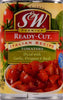 S&W Italian Recipe Canned Diced Tomatoes, 14.5 Oz Can