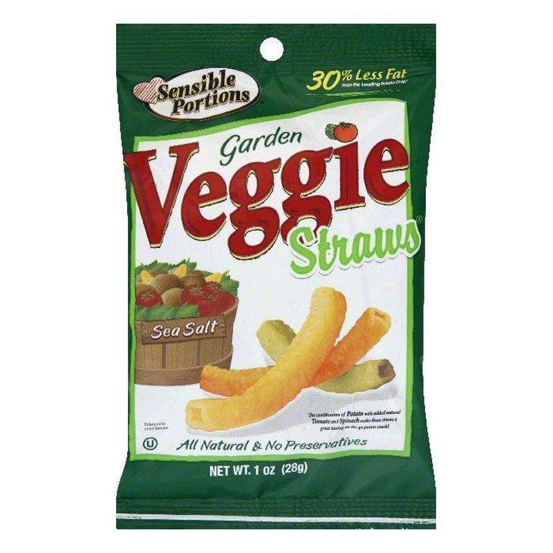 Sea Salt Garden Veggie Straws, 1 OZ (Pack of 24)