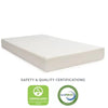 Sealy Butterfly Breathable Knit Crib and Toddler Bed Mattress