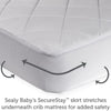 Sealy Cool Comfort Waterproof Infant/Toddler Crib Mattress Pad (52" X 28" X 8.5")