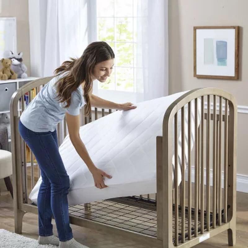 Sealy Cool Comfort Waterproof Infant/Toddler Crib Mattress Pad (52" X 28" X 8.5")