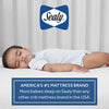 Sealy Nature Couture Cotton Bliss 2-Stage Infant/Toddler Crib Mattress with Organic Cotton Cover