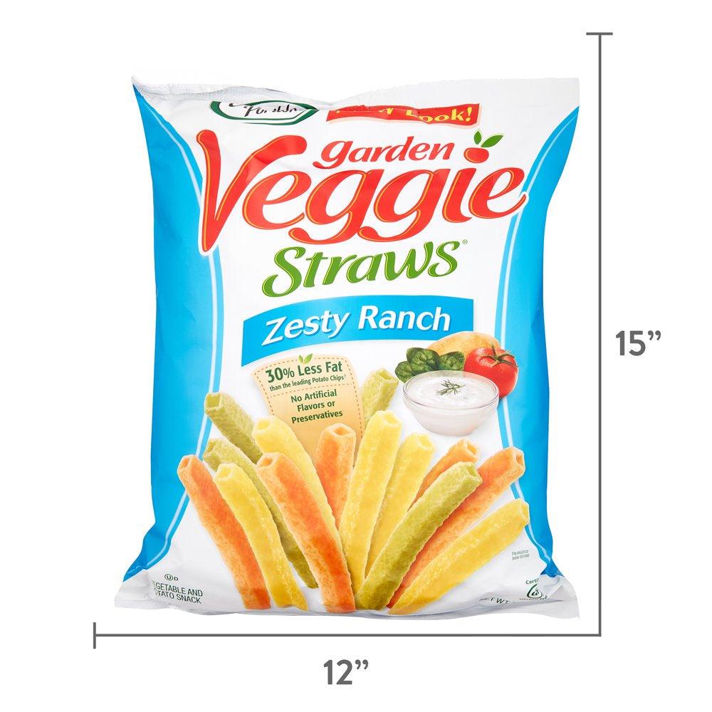 Sensible Portions Gluten-Free Zesty Ranch Garden Veggie Straws, 14 Oz.