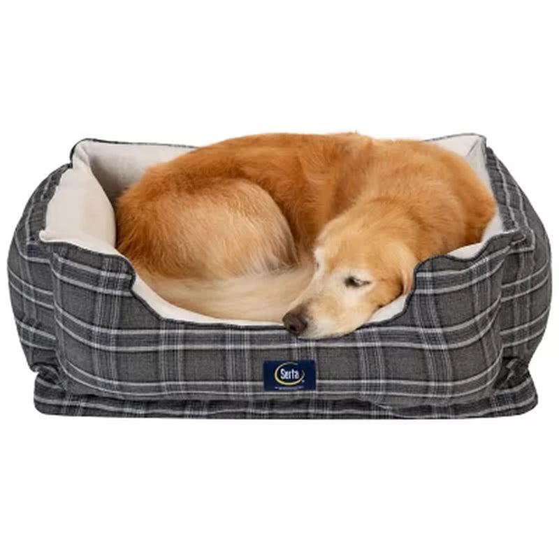 Serta Perfect Sleeper Orthopedic Cuddler Pet Bed, 34" X 24" (Choose Your Color)