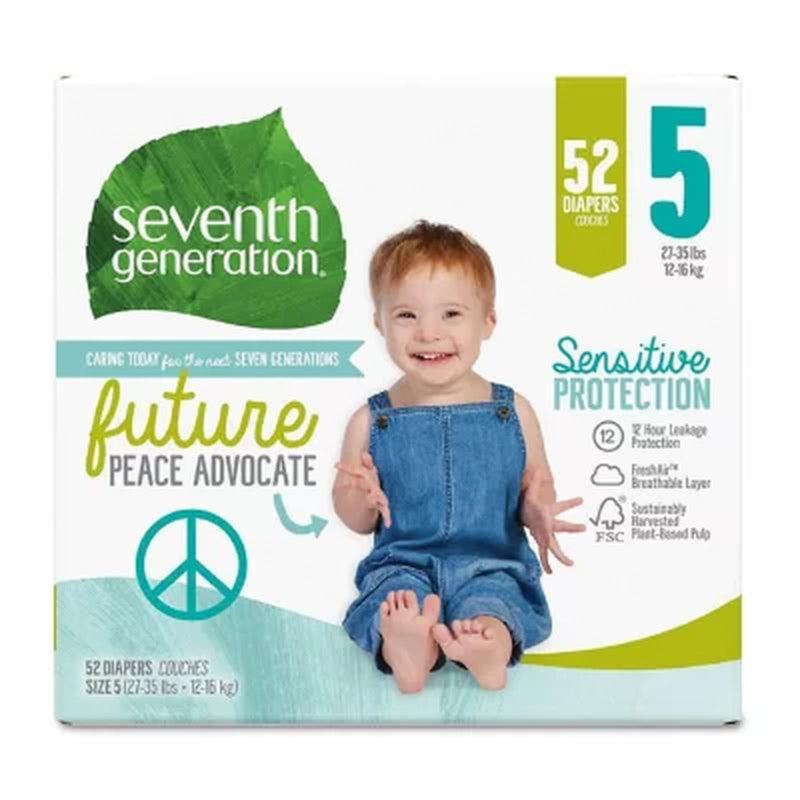 Seventh Generation Sensitive Protection Baby Diaper (Choose Your Size)