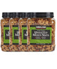 Signature Extra Fancy Mixed Nuts Unsalted and Shelled 40 Oz (Pack of 4), 1 Pack of Roasted Virginia Peanut Also Included by Bulkidoki