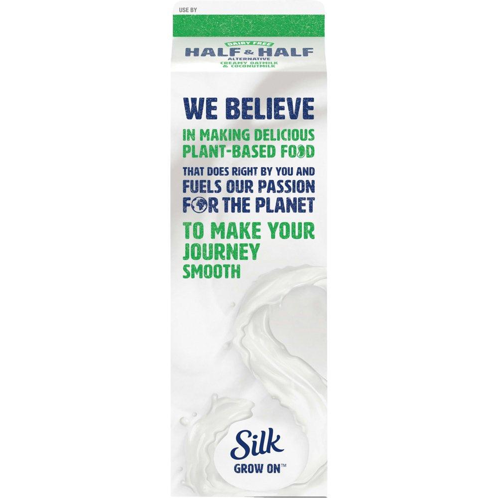 Silk Dairy Free, Gluten Free, Half and Half Alternative, 32 Fl Oz Carton