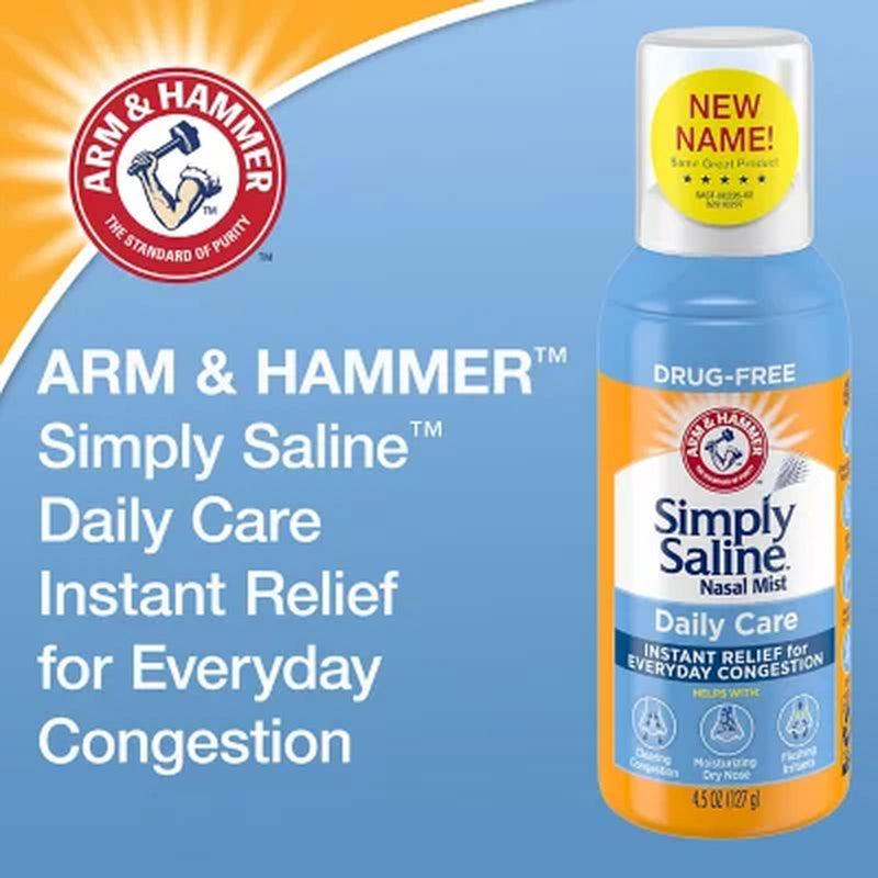 Simply Saline Adult Nasal Mist Daily Care (3 Pk., 4.5 Oz./Pk.)