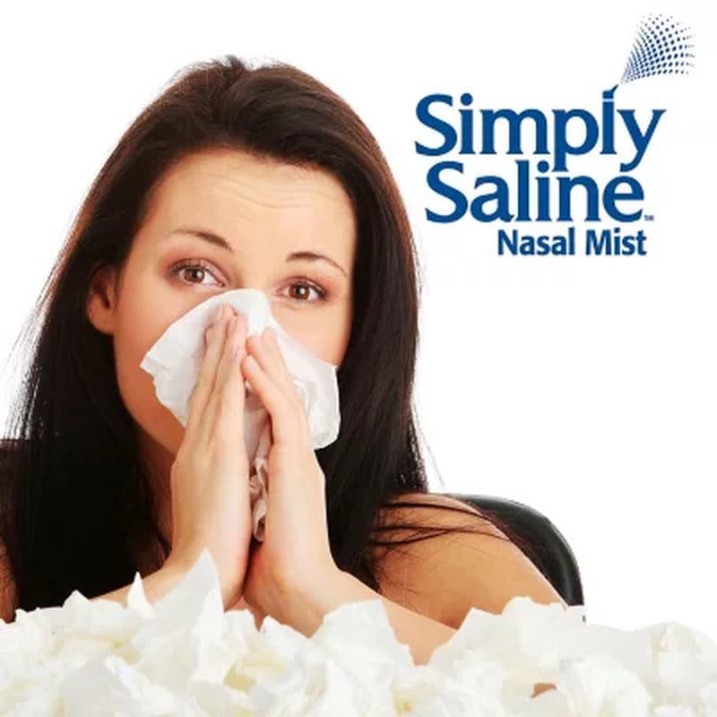 Simply Saline Adult Nasal Mist Daily Care (3 Pk., 4.5 Oz./Pk.)