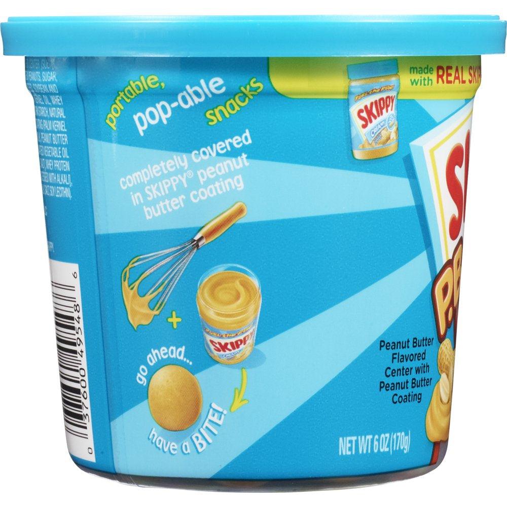 SKIPPY PB Bites Double Peanut Butter Snack, 6 Oz Cup