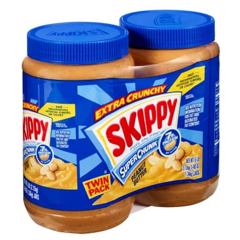 Skippy Super Chunk Peanut Butter (48 Oz., 2 Pk.)