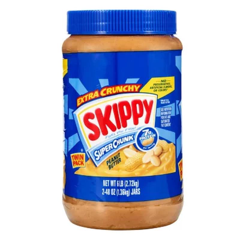 Skippy Super Chunk Peanut Butter (48 Oz., 2 Pk.)