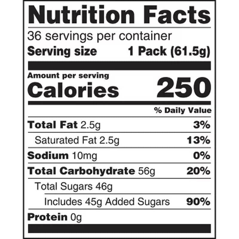 Skittles Tropical Full Size Fruity Chewy Candy Bulk Pack (2.17 Oz., 36 Ct.)