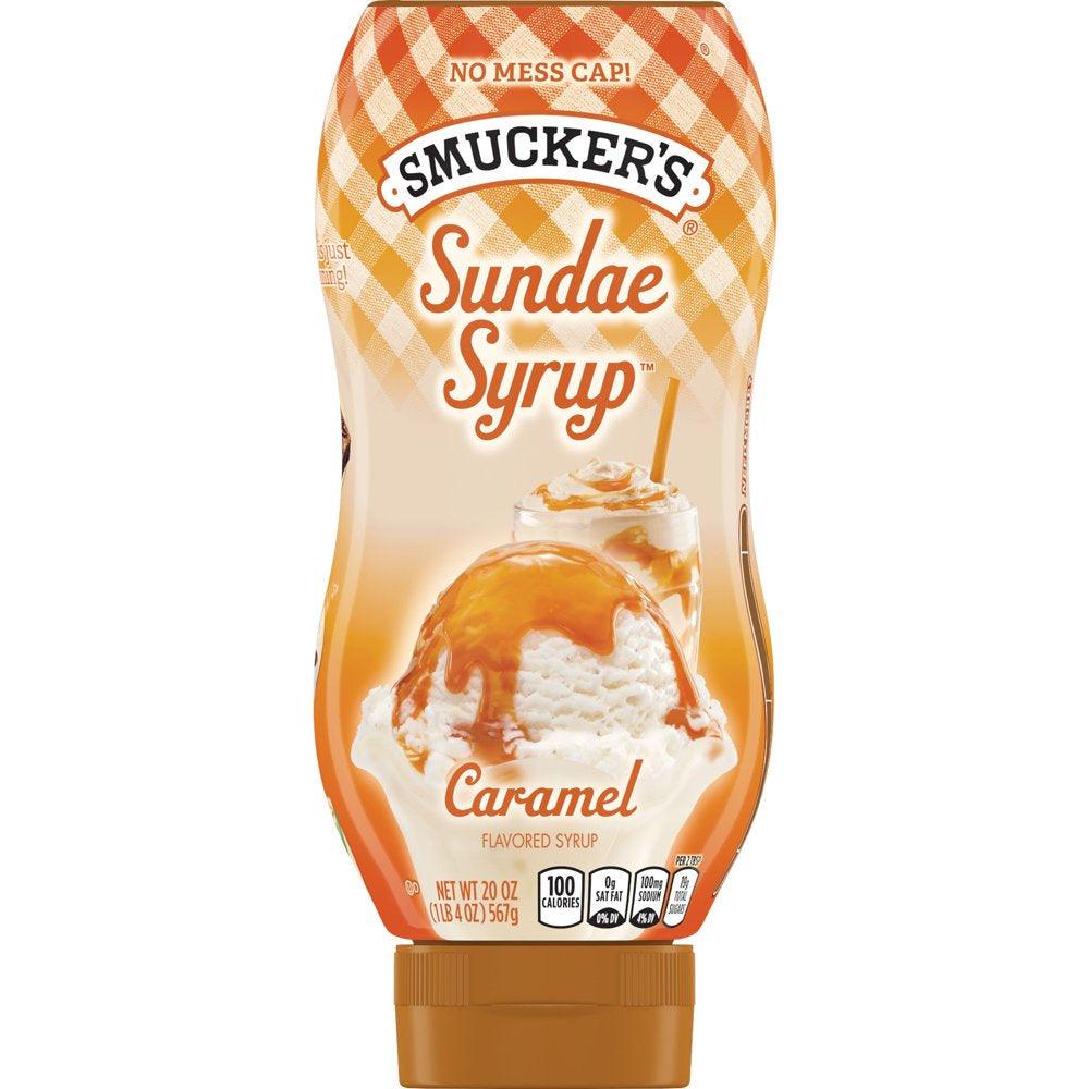 Smucker'S Caramel Flavored Syrup, 20 Oz.