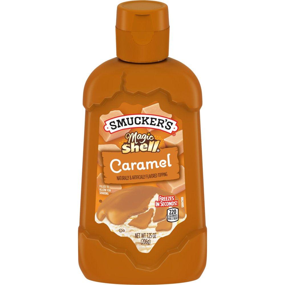 Smucker'S Magic Shell Caramel Flavored Topping, 7.25 Ounces