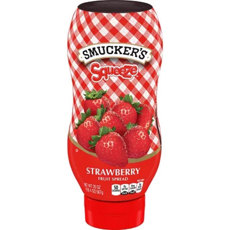 Smucker'S Strawberry Squeezable Fruit Spread (2 Pk.)