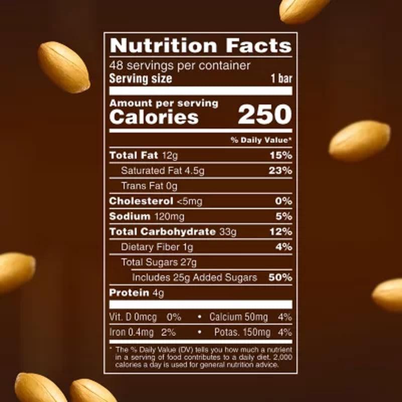 Snickers Chocolate Candy Bars Full Size Bulk Pack (1.86 Oz., 48 Ct.)