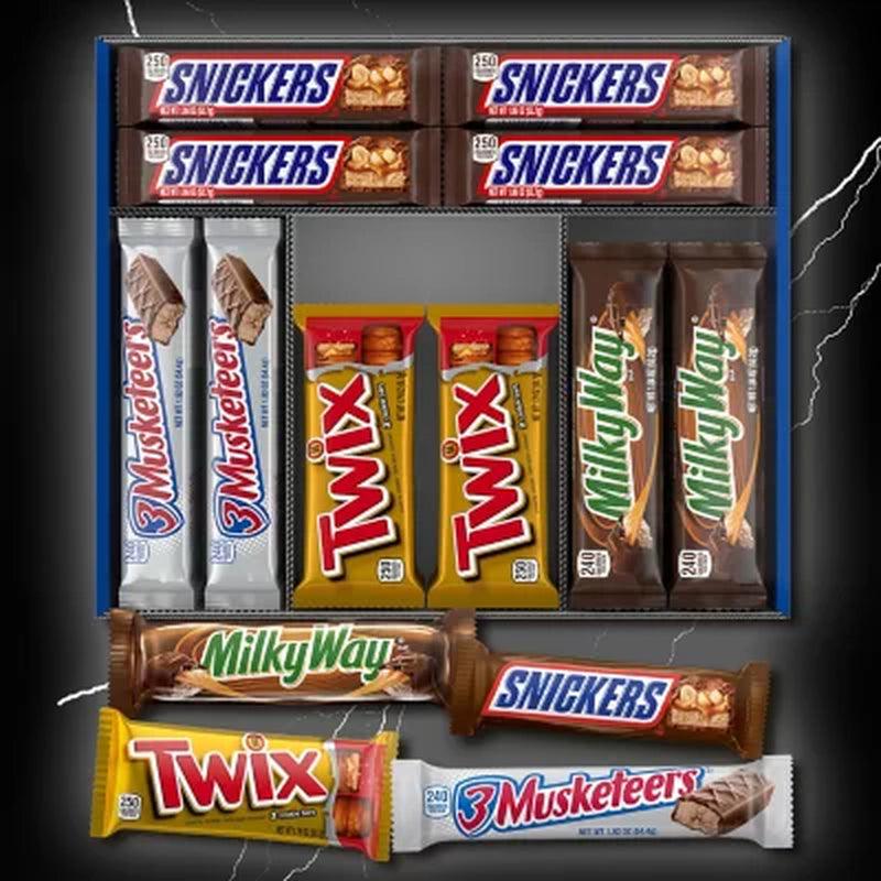 Snickers, Twix and More Assorted Chocolate Candy Bars Bulk Variety Pack (30 Ct.)