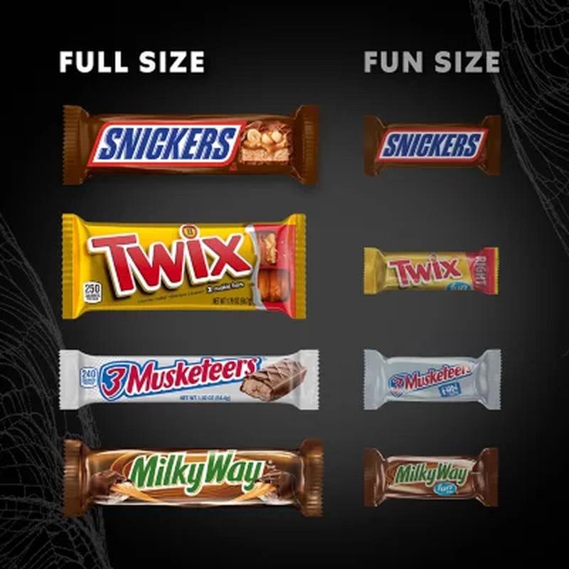 Snickers, Twix and More Assorted Chocolate Candy Bars Bulk Variety Pack (30 Ct.)