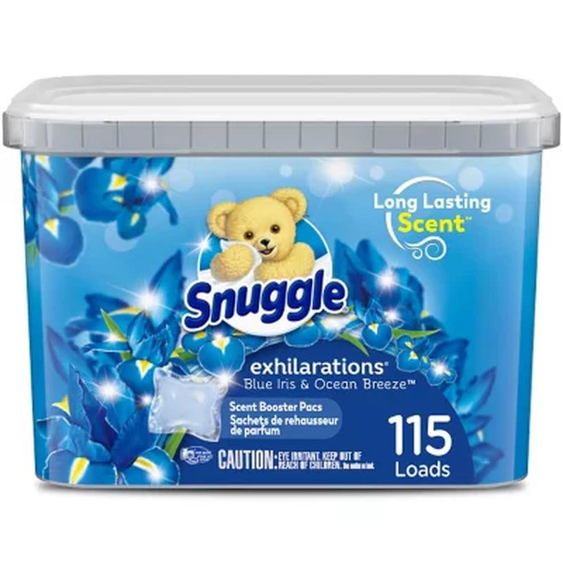 Snuggle Scent Boosters Pacs, Blue Iris & Ocean Breeze (115 Ct.)