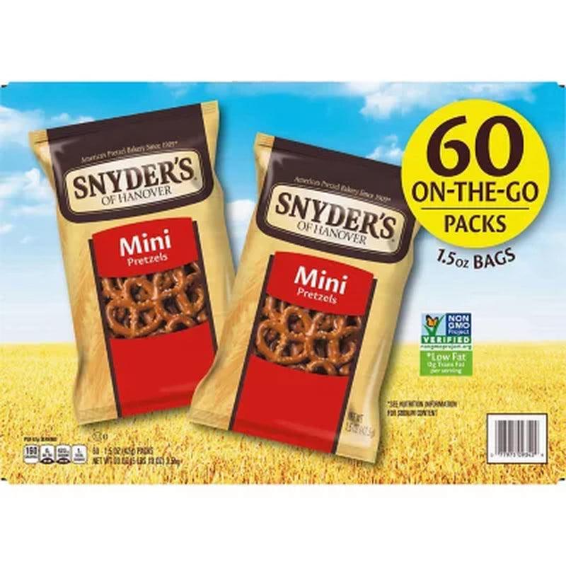 Snyder'S Mini Pretzels (1.5 Oz., 60 Ct.)