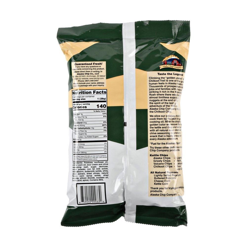 Sour Cream & Chive Potato Chips, 8 Oz