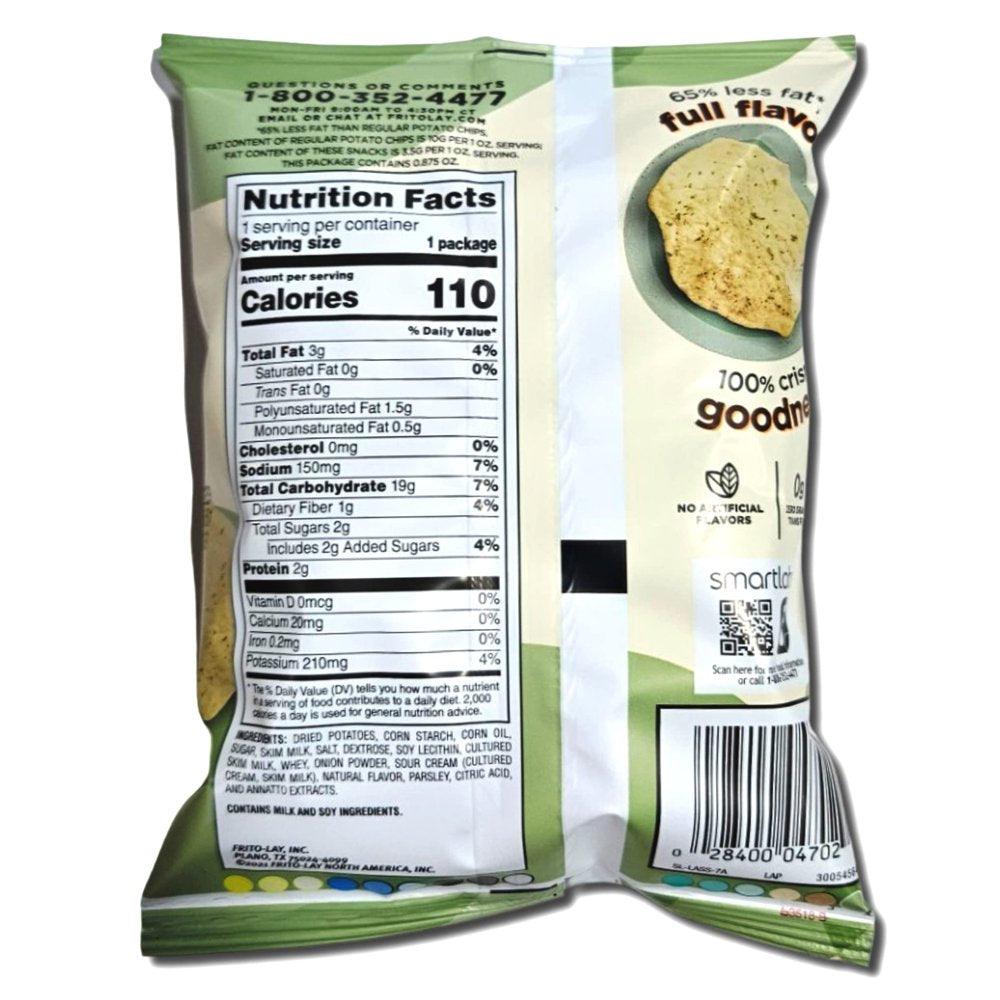 Sour Cream & Onion Baked Potato Chips Value Pack | Bundled by  with Mints | .88 Ounce Bag | Pack of 15