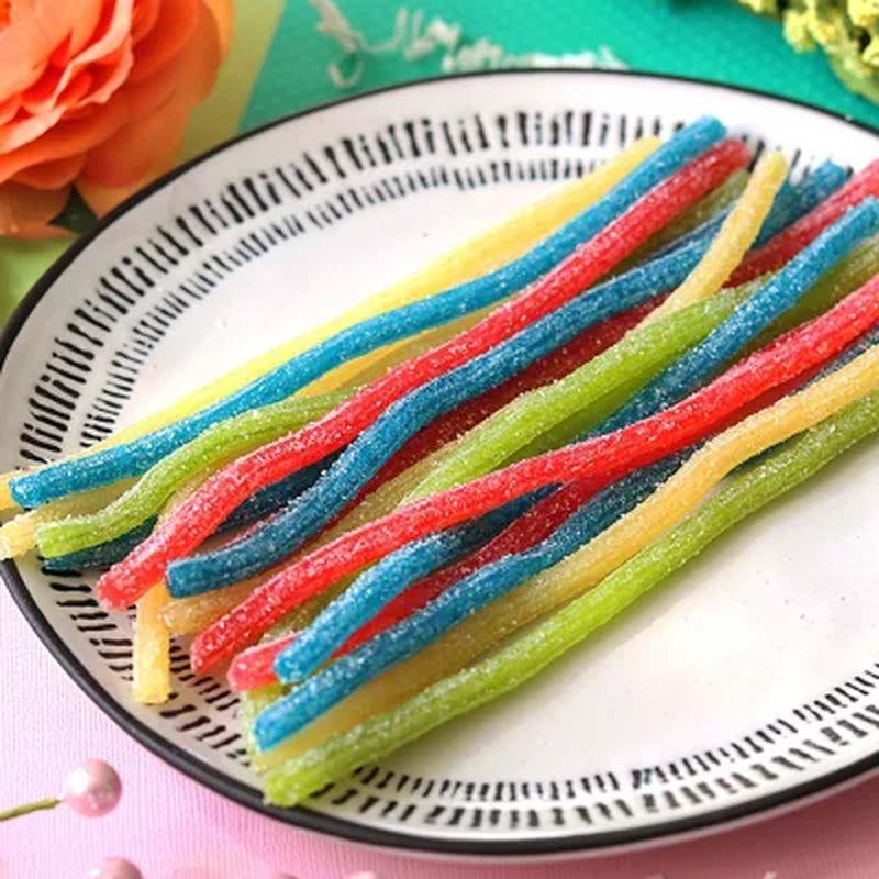 SOUR PUNCH Rainbow Straws Assorted Chewy Candy (2 Oz., 24 Pk.)