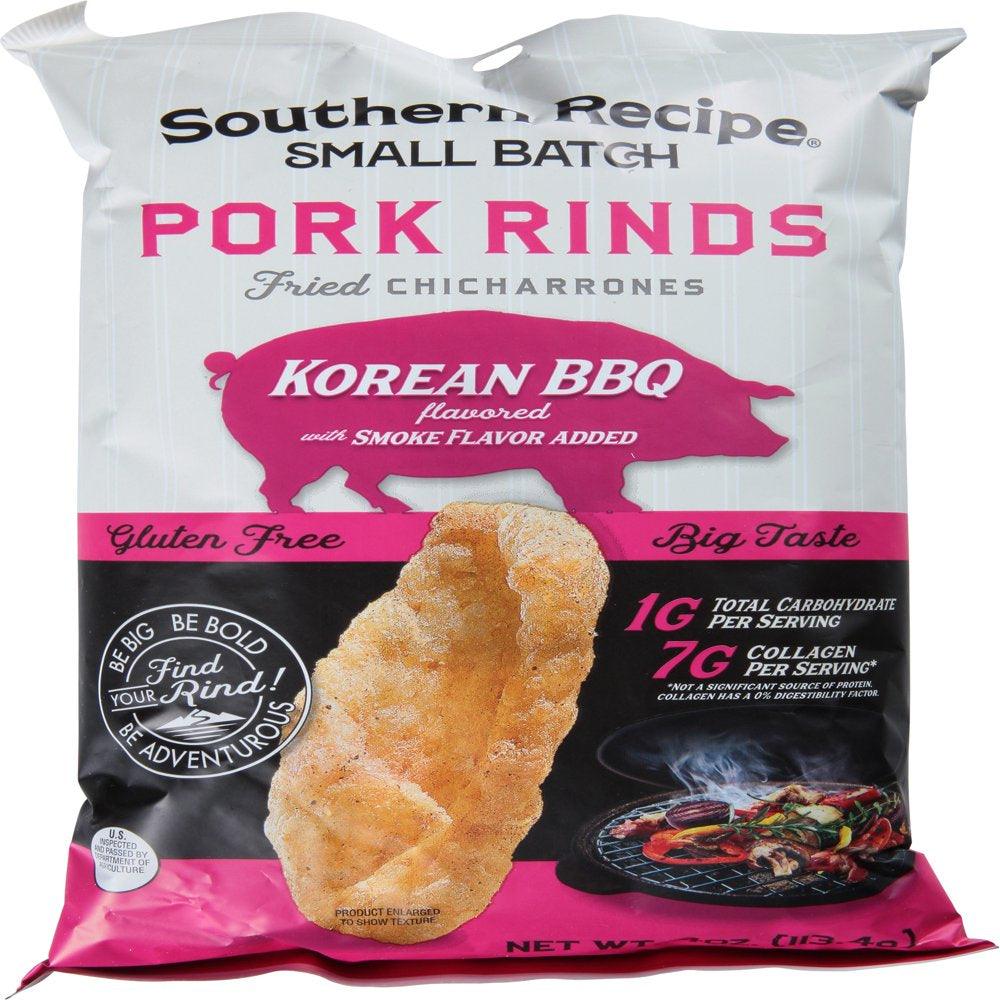 Southern Recipe Korean Kim Chi BBQ Pork Rinds