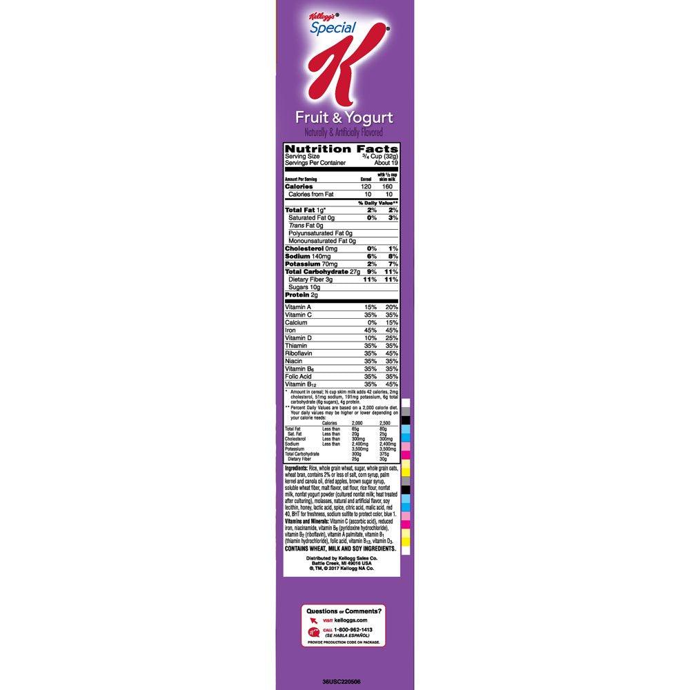 Special K Klg Spk Fruit Yogurt 22 Oz X 14Bns