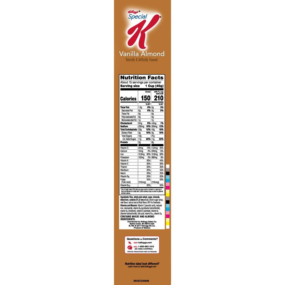 Special K Klg Spk Vanilla Almond 21.7 Oz Bns