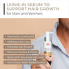 Spectral.Dnc-N Leave in Serum to Support Hair Growth by  - Minoxidil Alternative for Men and Women, Experience Fuller, Thicker Hair, Water Based Formula (2 Fl Oz)