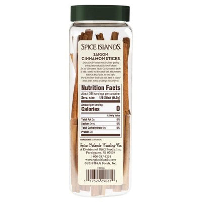 Spice Islands Saigon Cinnamon Sticks (7 Oz.)