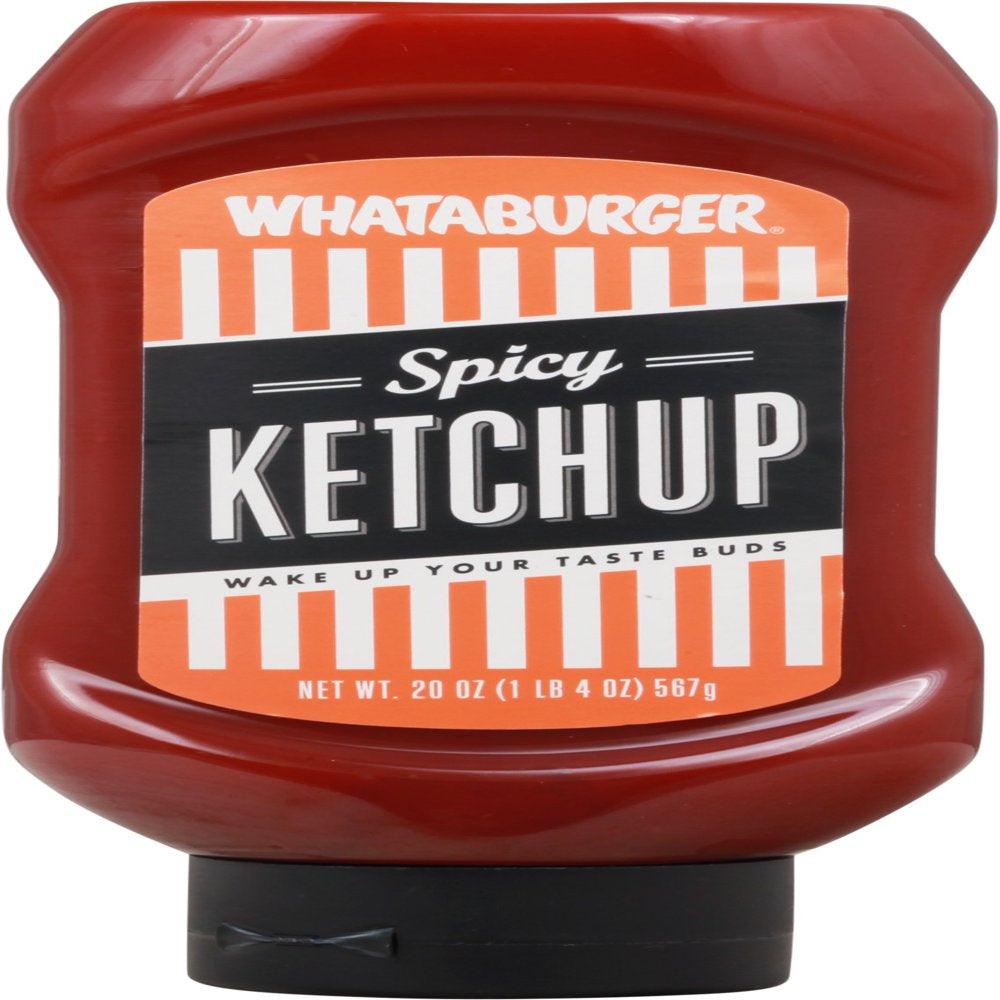 Spicy Ketchup, 20 Oz Squeeze Bottle