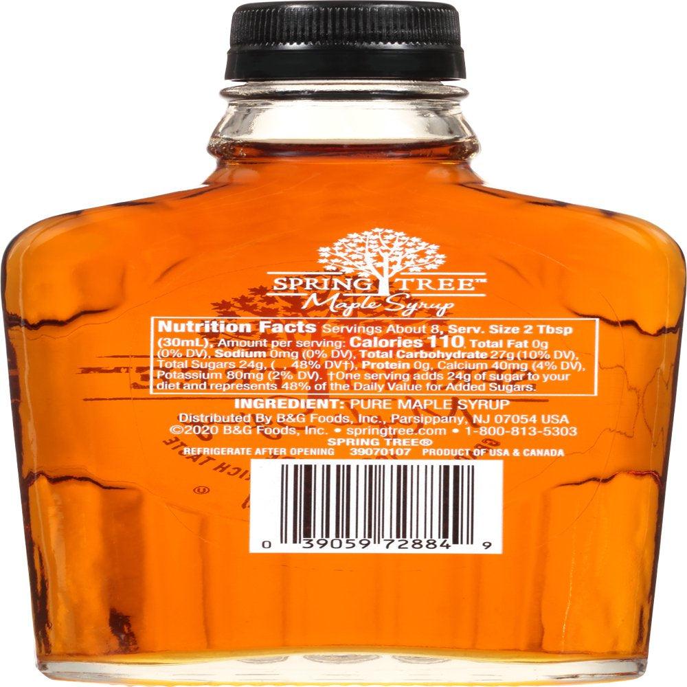 Spring Tree 100% Pure Maple Syrup, 8.5 Oz