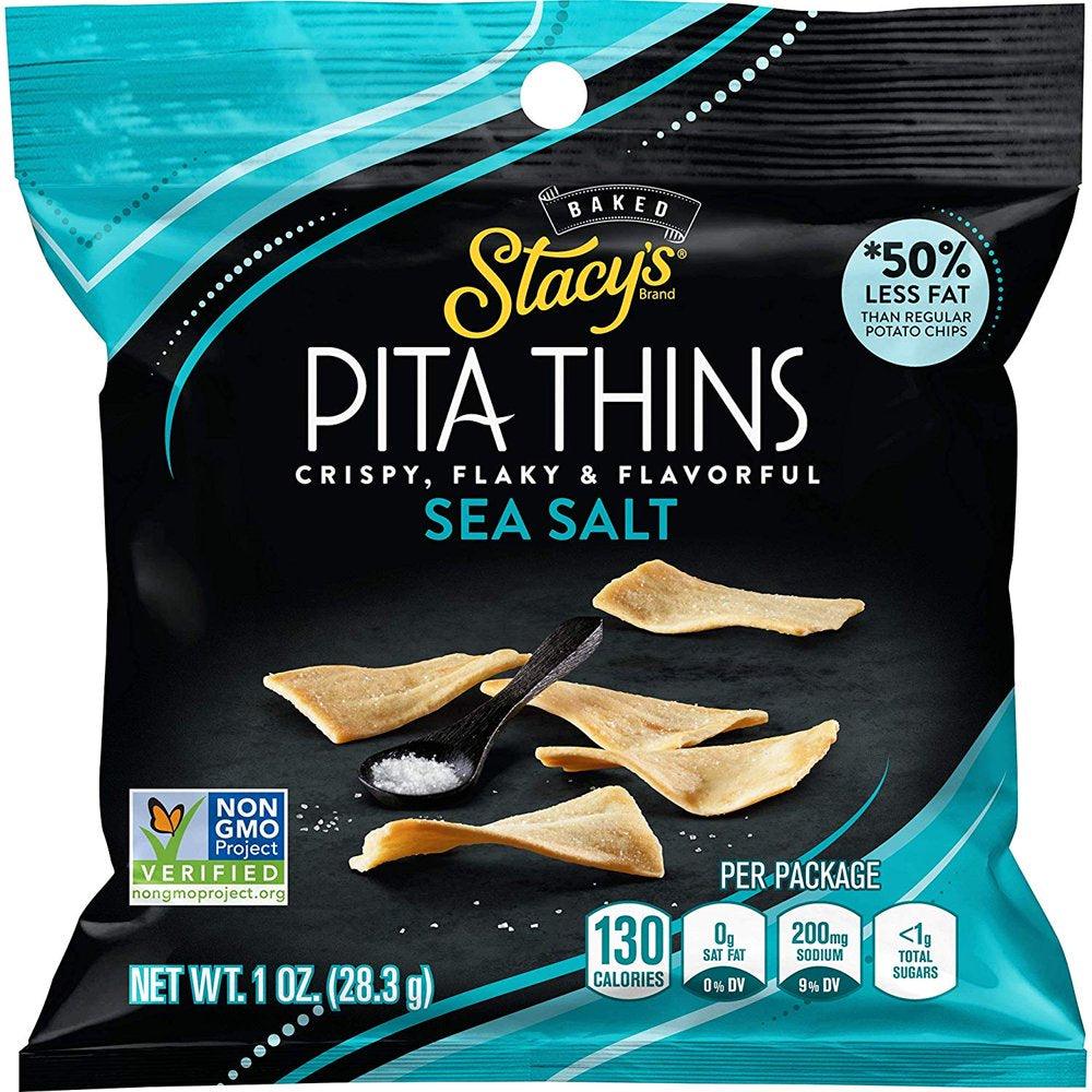 Stacy'S Pita Thins, 3 Flavor Variety Pack, 1 Oz Bags, 24 Count