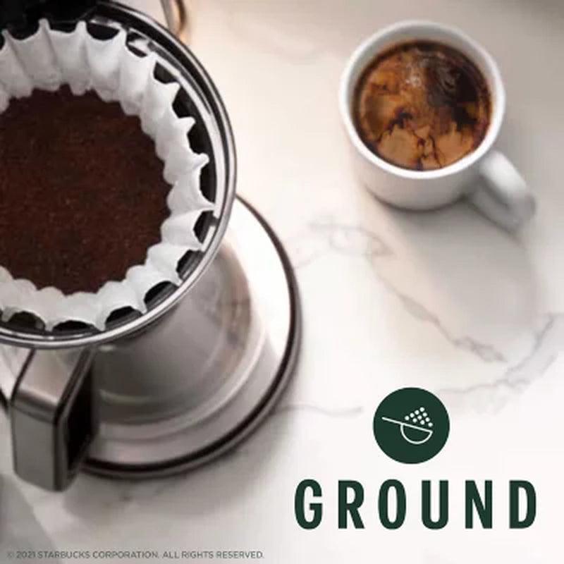 Starbucks Caffe Verona Ground Coffee, Dark Roast (40 Oz.)