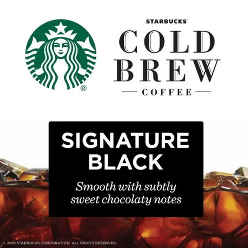 Starbucks Cold Brew Signature Black Medium Roast Coffee Concentrates (32 Oz., 2 Pk.)