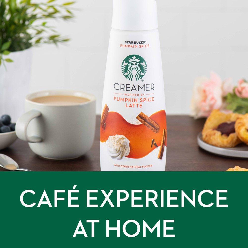 Starbucks Liquid Coffee Creamer, Pumpkin Spice Creamer, 28 Oz. Bottle