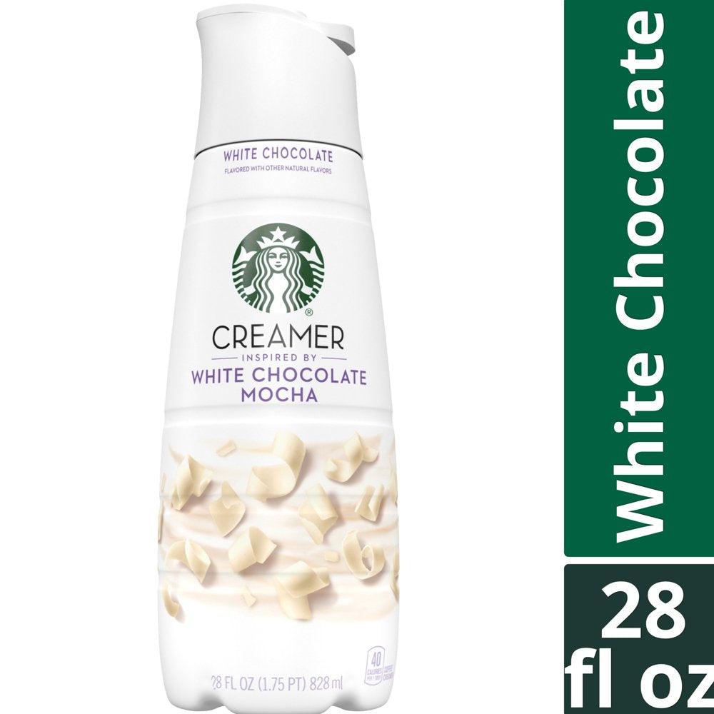 Starbucks Liquid Coffee Creamer White Chocolate Creamer, 28 Fl Oz