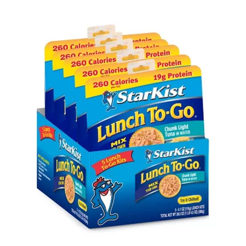 Starkist Chunk Light Tuna in Water Lunch To-Go (5 Pk.)