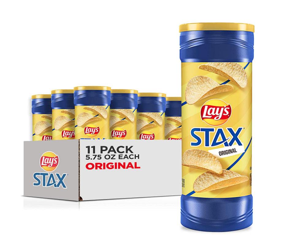 Stax Potato Crisps, Original, 5.75 Ounce (Pack of 11)