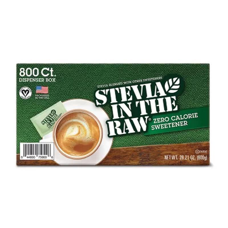 Stevia in the Raw Plant-Based Zero Calorie Sweetener Packets (800 Ct.)