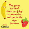 Strawberry Banana Cheerios, Heart Healthy Cereal, Family Size, 19 OZ